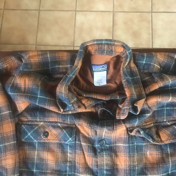 Vintage Rare Patagonia Men’s Heavyweight Organic Cotton Flannel Shirt - Picture 15 of 15